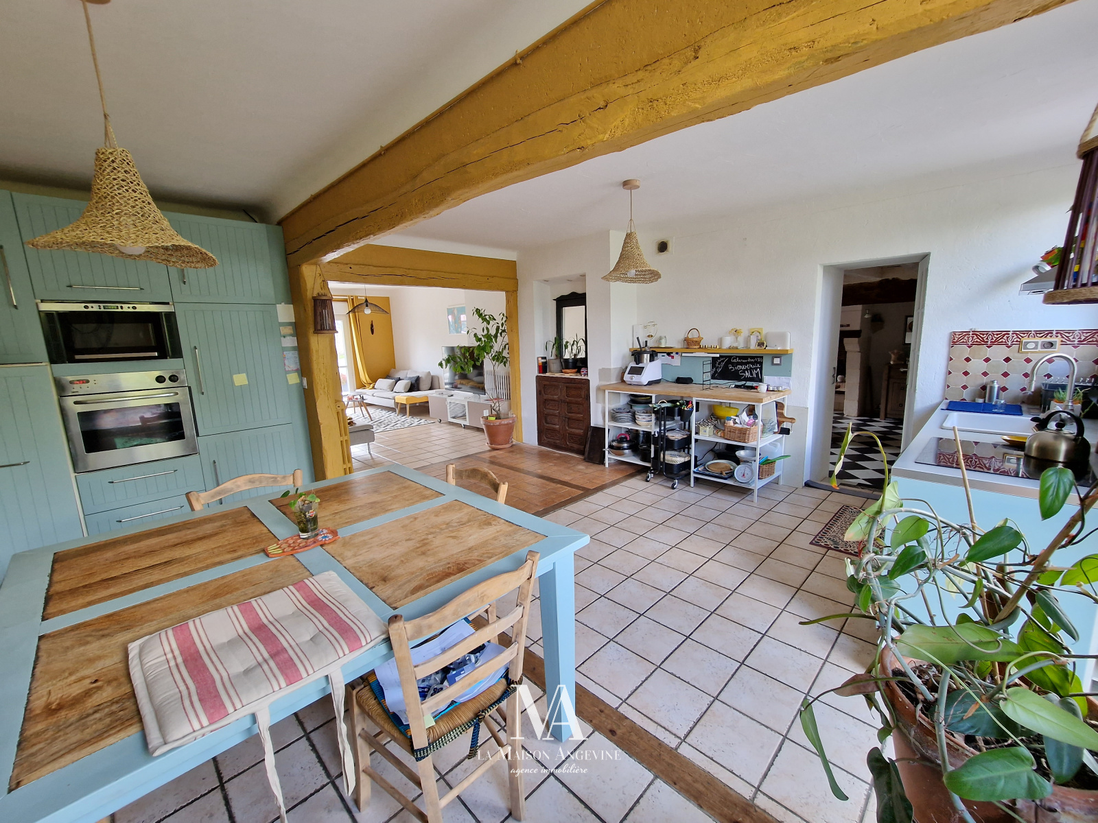 Vente maison Mozé-sur-Louet 7 pièces 221m² 466500€ | LA MAISON ANGEVINE